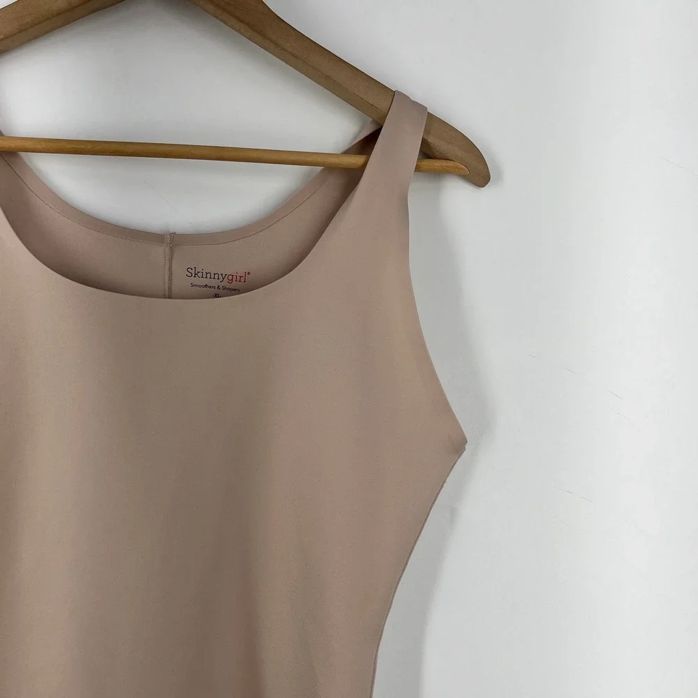 Skinnygirl Smoothers & Shapers Nude‎ Camisole and High Waist Brief Set Size XL